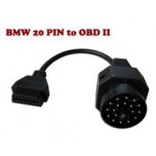переходник 20PIN MALE TO OBD2 16PIN FEMALE для bmw