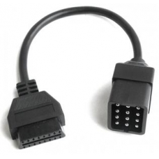 Переходник с  OBDII в Renault 12 Pin для грузовиков
